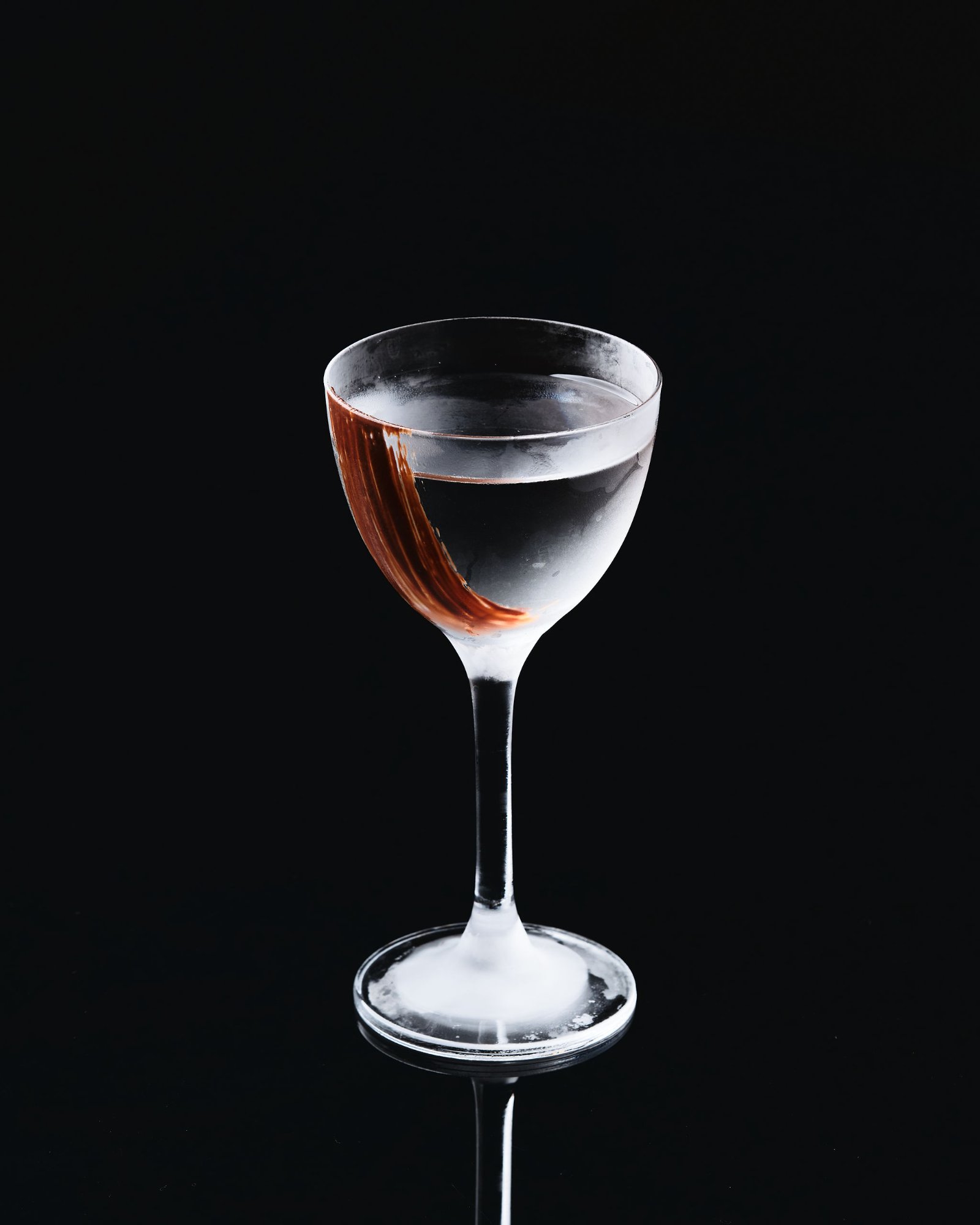 Clear Espresso Martini — signature cocktail by Adam Keane