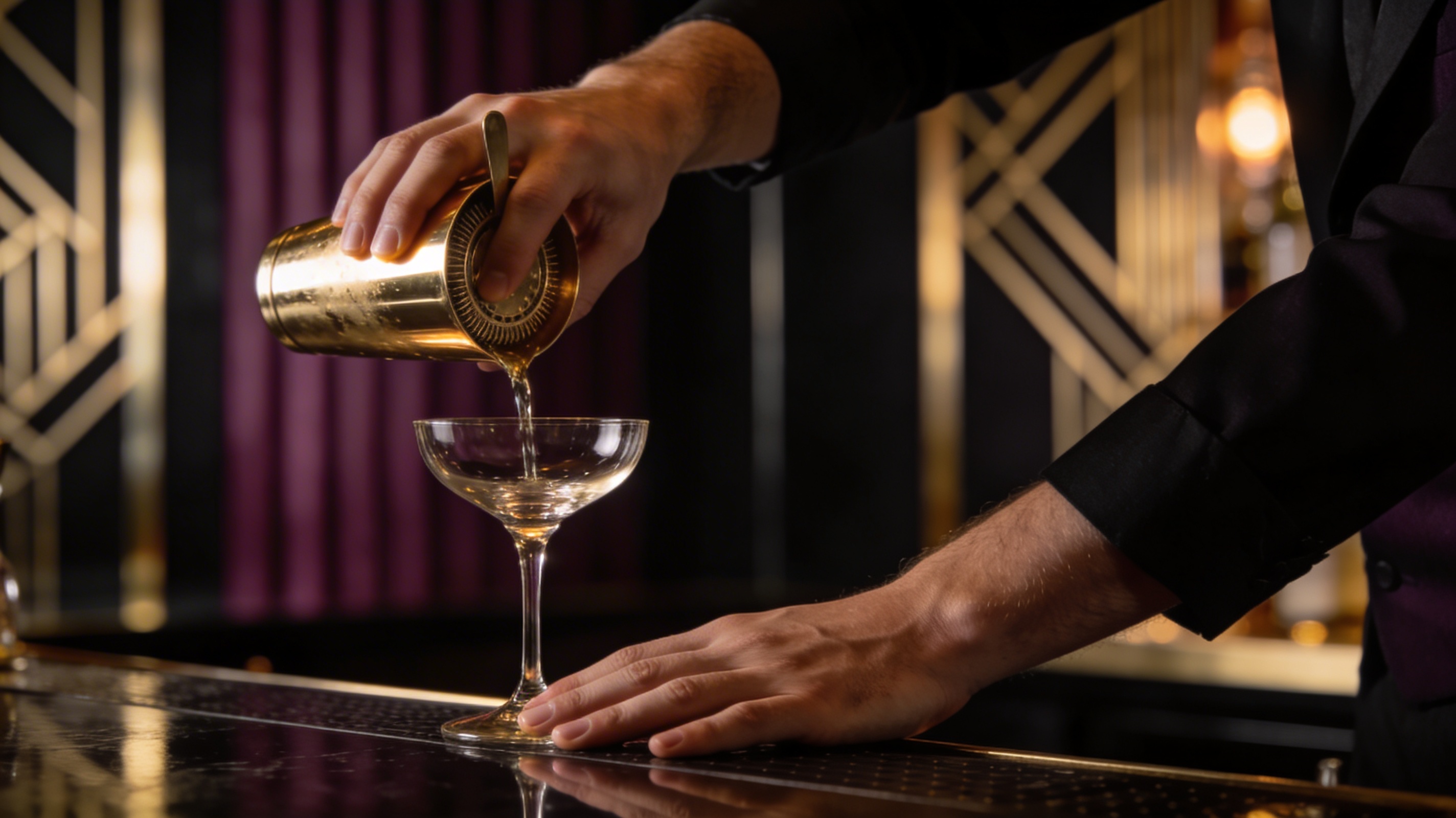 Hand holding a glass of whisky